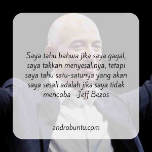 kata motivasi sukses dari jeff bezos by Androbuntu