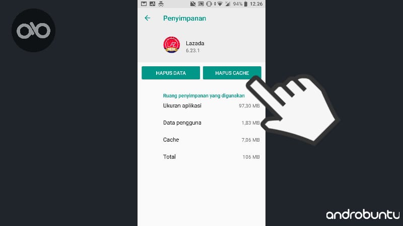 Cara Mengatasi Aplikasi Lazada Error Di Android by Androbuntu