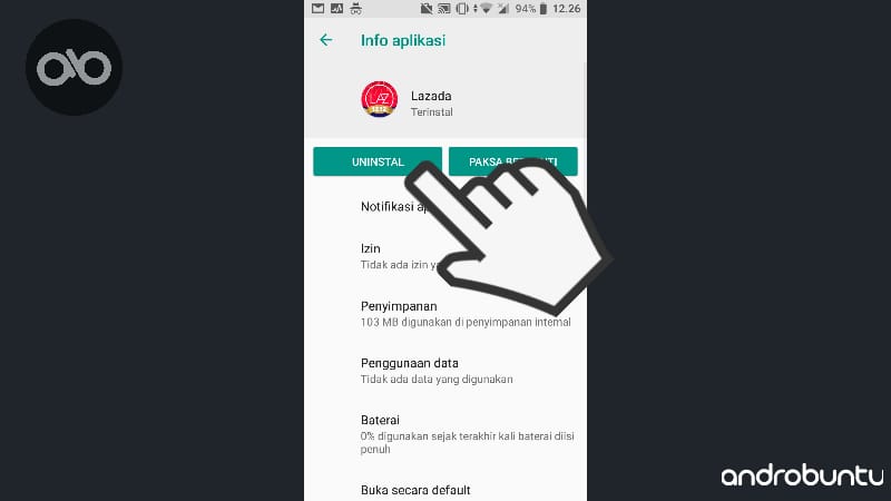 Cara Mengatasi Aplikasi Lazada Error Di Android by Androbuntu