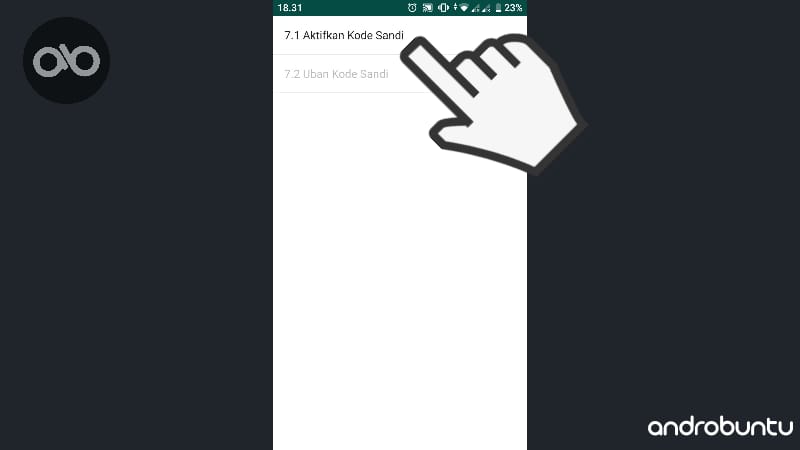 Cara Mengunci WhatsApp Di Android Menggunakan GB WhatsApp by Androbuntu 3