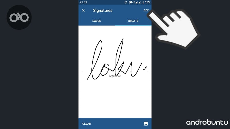 Cara Menambahkan Tanda Tangan Pada Dokumen Pdf Di Android