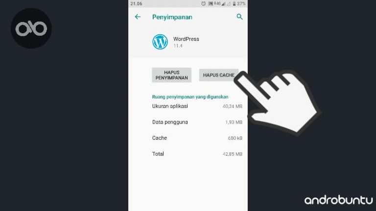 Cara Mengatasi Aplikasi WordPress Error di Android by Androbuntu 1