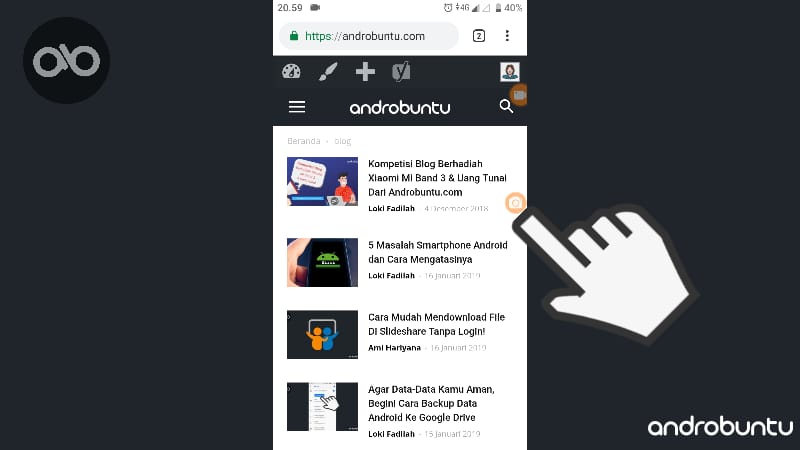 Cara Screenshot Di Android Menggunakan DU Recorder by Androbuntu 3