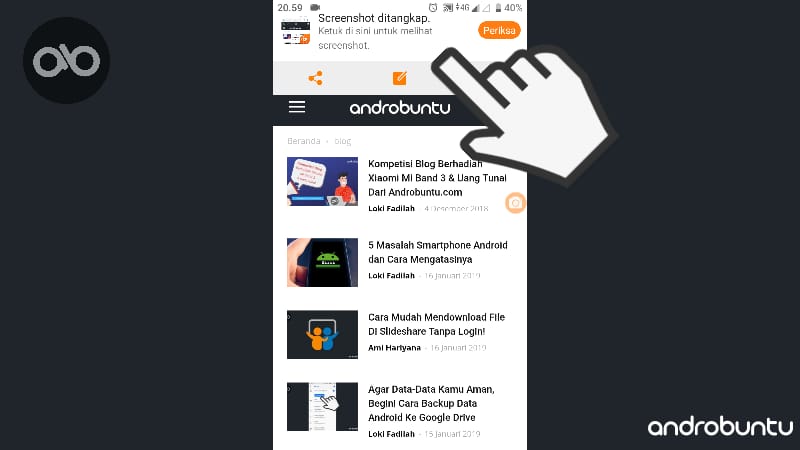 Cara Screenshot Di Android Menggunakan DU Recorder by Androbuntu 4