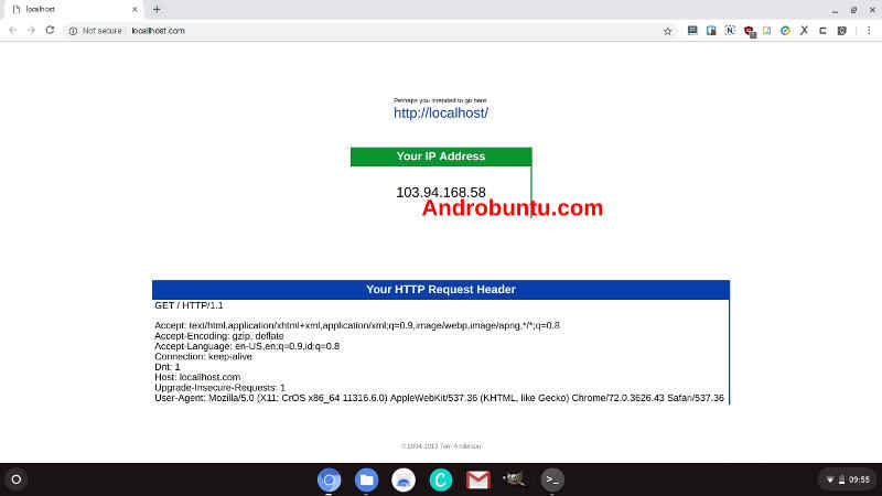 cara cek ip address di laptop pc dan komputer by Androbuntu