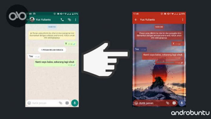 Cara Mengubah Tema Whatsapp Di Ponsel Android 100 Work