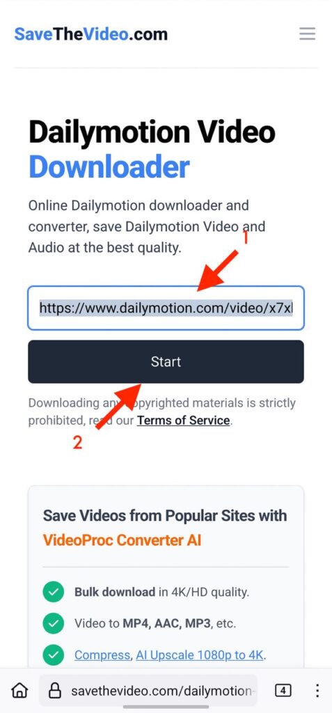 Cara Download Video DailyMotion 2
