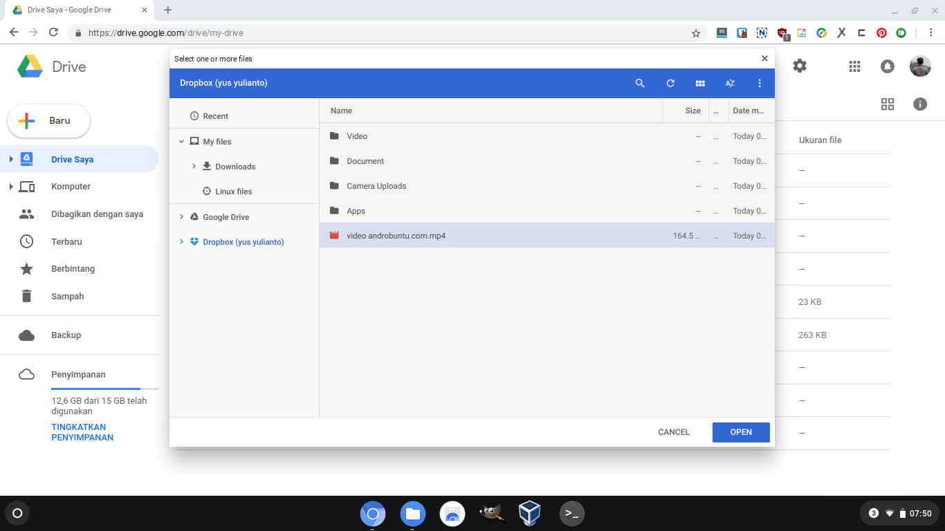 Cara Embed Video di Google Drive by Androbuntu 3