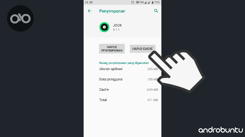 Cara Mengatasi Aplikasi JOOX Error di Android by Androbuntu 4