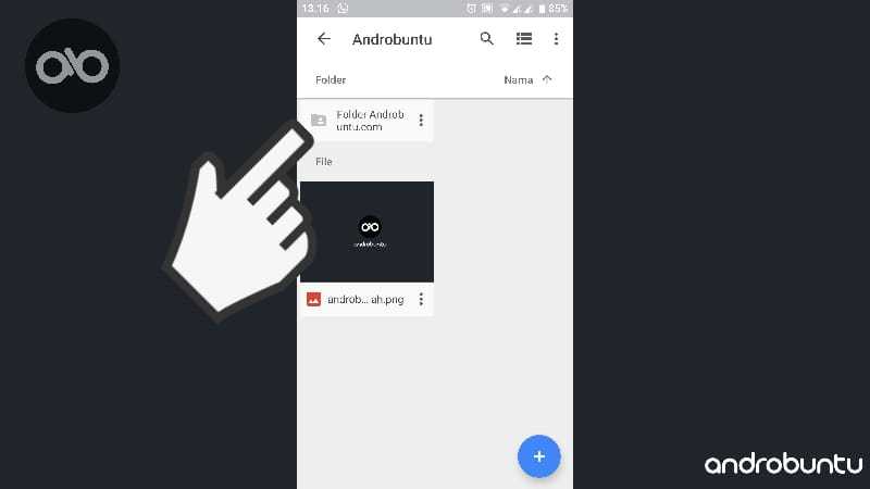 Cara Mengirim Folder Melalui Google Drive by Androbuntu 10