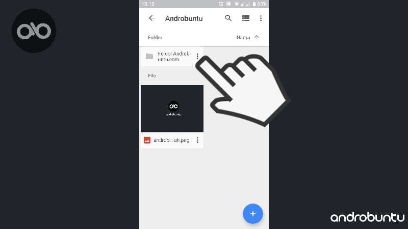 Cara Mengirim Folder Melalui Google Drive by Androbuntu 4