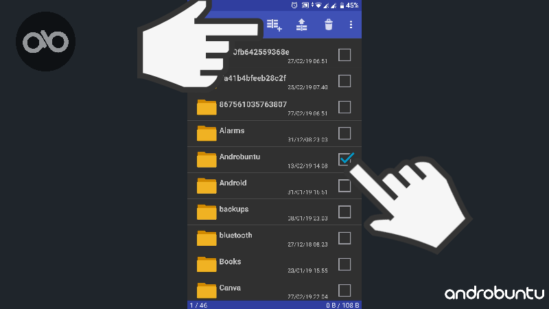 Cara Mengirim Folder Melalui WhatsApp dengan Mudah by Androbuntu 1