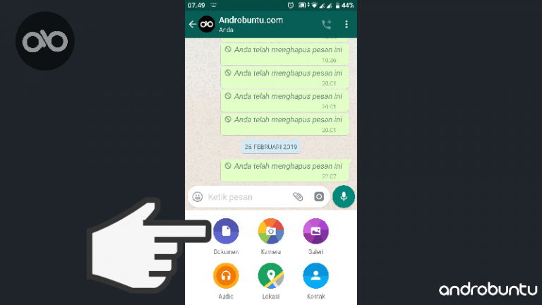 Cara Mengirim Folder Melalui WhatsApp dengan Mudah by Androbuntu 5