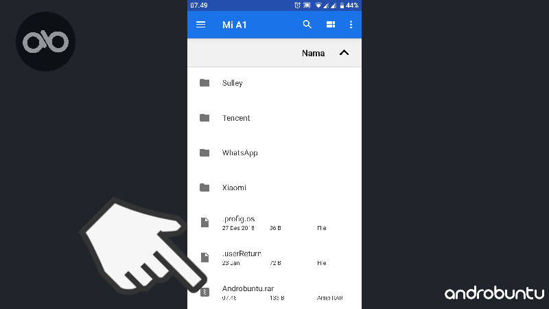 Cara Mengirim Folder Melalui WhatsApp dengan Mudah by Androbuntu 6