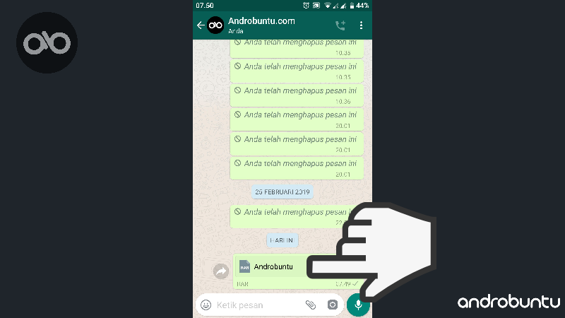 Cara Mengirim Folder Melalui WhatsApp dengan Mudah by Androbuntu 8