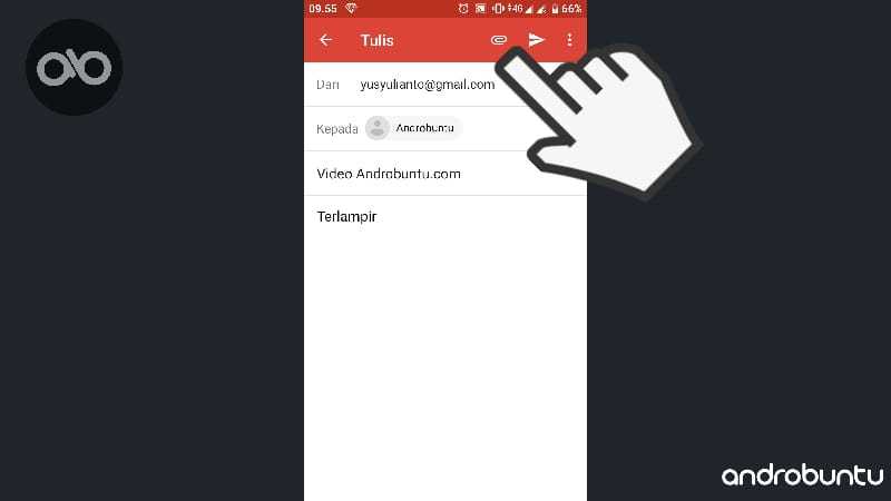cara mengirim file besar lewat gmail android