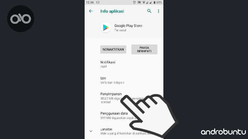 Cara Logout dari Akun Google Play Store Semua Merk Android by Androbuntu.com 6