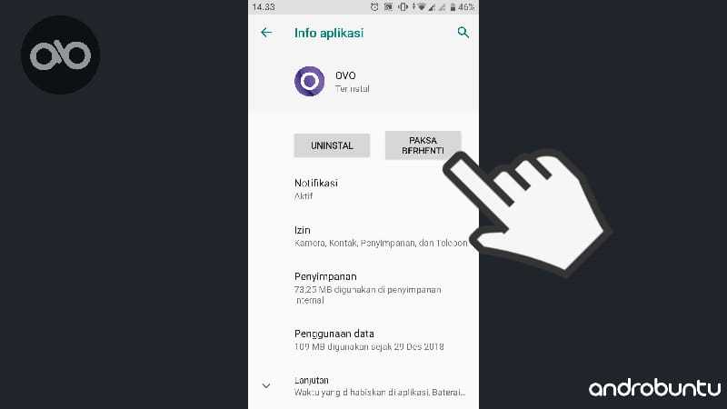Cara Mengatasi Aplikasi OVO Error di Android by Androbuntu.com 1
