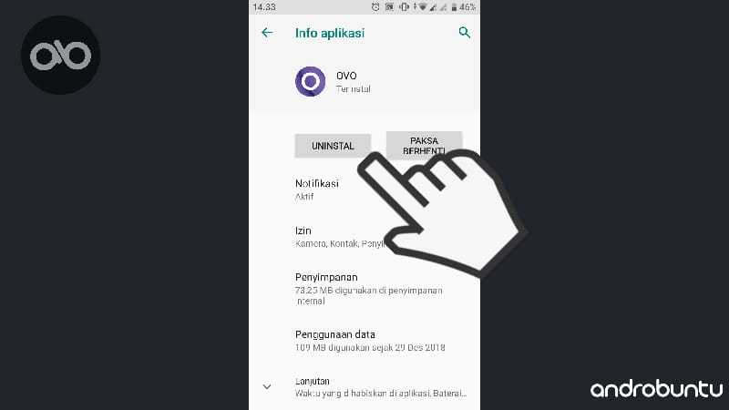 Cara Mengatasi Aplikasi OVO Error di Android by Androbuntu.com 2