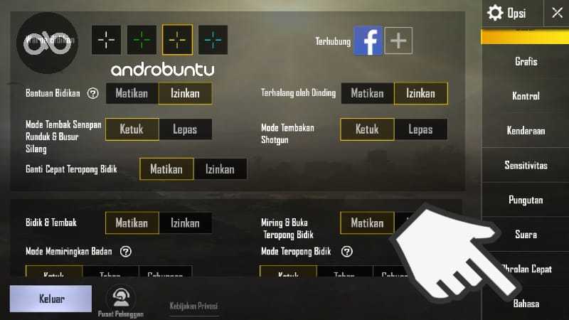 Cara Mengganti Bahasa di PUBG Mobile Menjadi Indonesia by Androbuntu.com 2