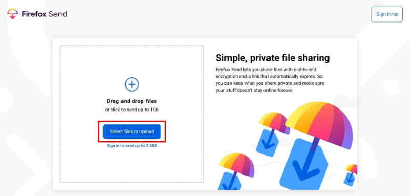 Cara Kirim File Menggunakan Firefox Send by Androbuntu.com 1