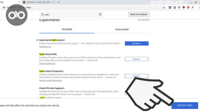 Cara Mengatasi This site can't be reached di Google Chrome by Androbuntu.com 2