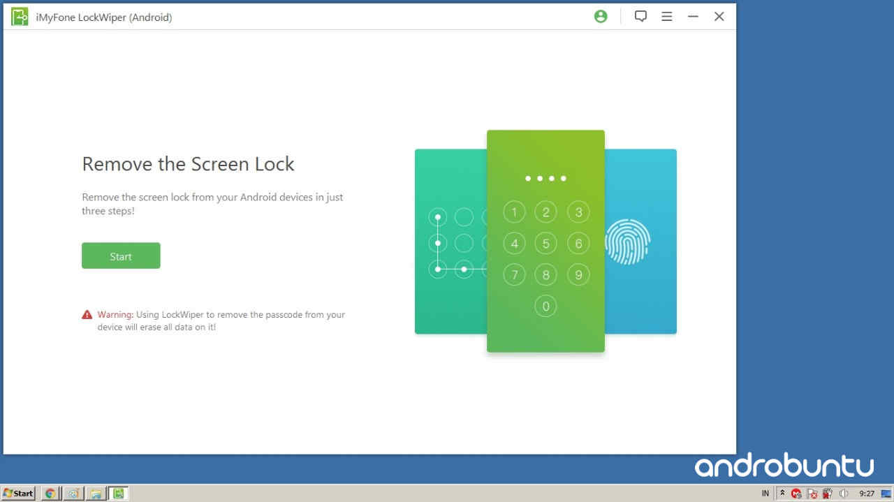 Cara Menghapus Kunci Layar Android dengan iMyFone LockWiper by Androbuntu.com 1