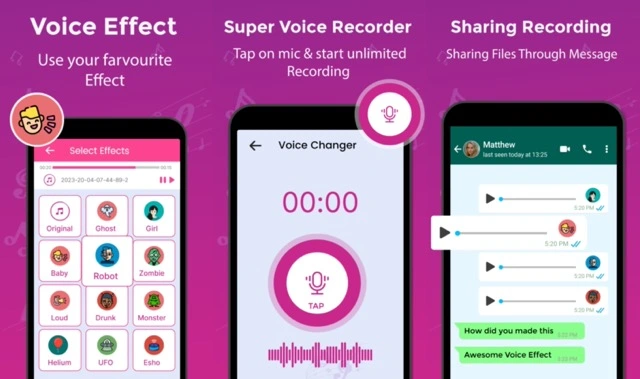 Aplikasi Pengubah Suara 4