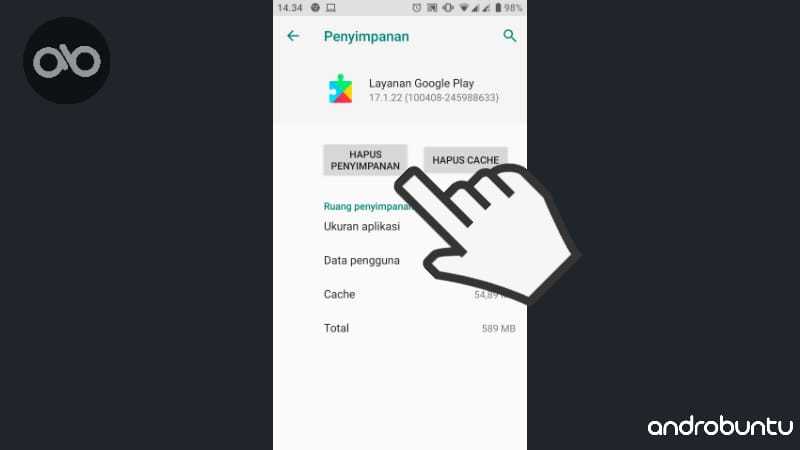 Cara Mengatasi Layanan Google Play Telah Berhenti di Android by Androbuntu.com 5