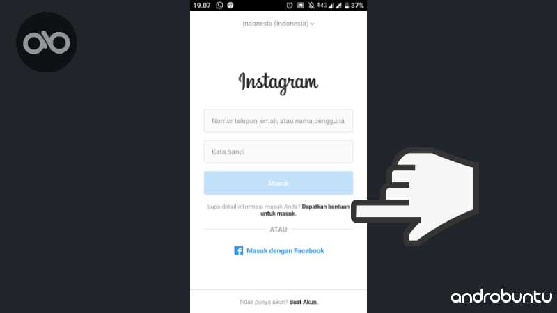 Cara Mengatasi Tidak Bisa Login Instagram dan Penyebabnya by Androbuntu.com 1
