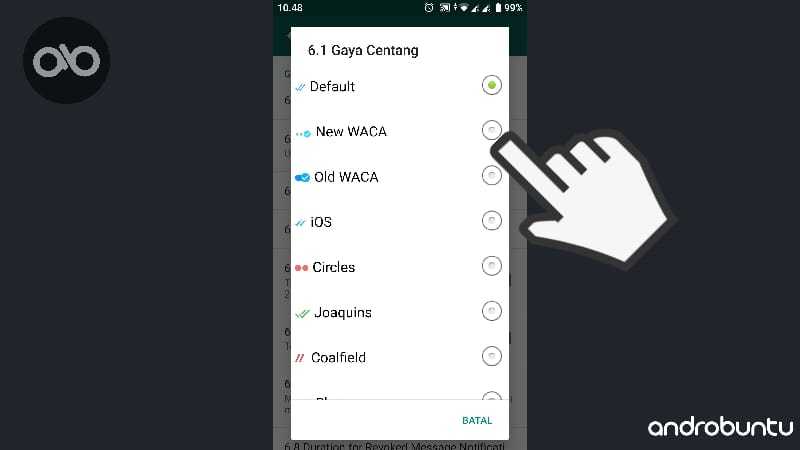 Cara Mengubah Tanda Centang Biru dengan Ikon Lain di WhatsApp