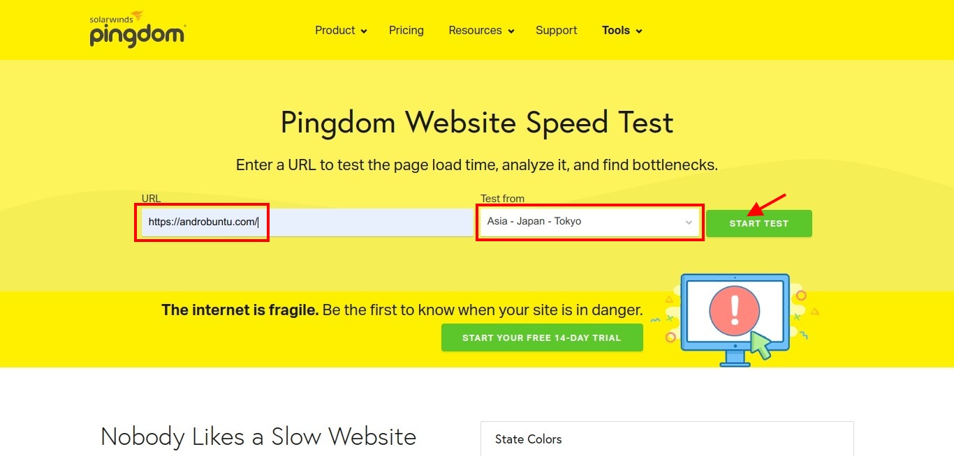 Website Terbaik untuk Mengukur Kecepatan Loading Suatu Website dan Blog by Androbuntu.com 5