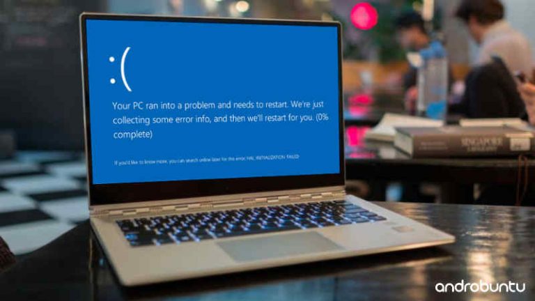 Cara Mengatasi Blue Screen of Death di Windows by Androbuntu