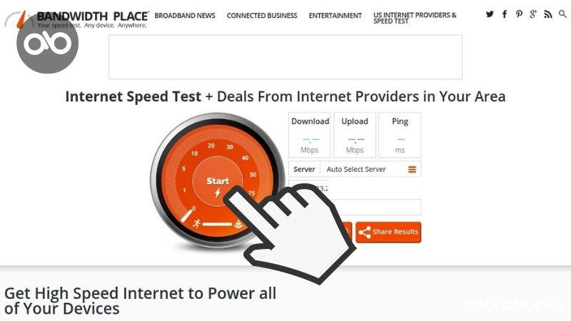 Cara Mengetahui Kecepatan Internet di PC dan Ponsel by Androbuntu.com 5
