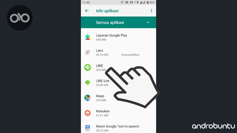 Cara Logout LINE di Android Tanpa Menghapus Akun by Androbuntu.com 2