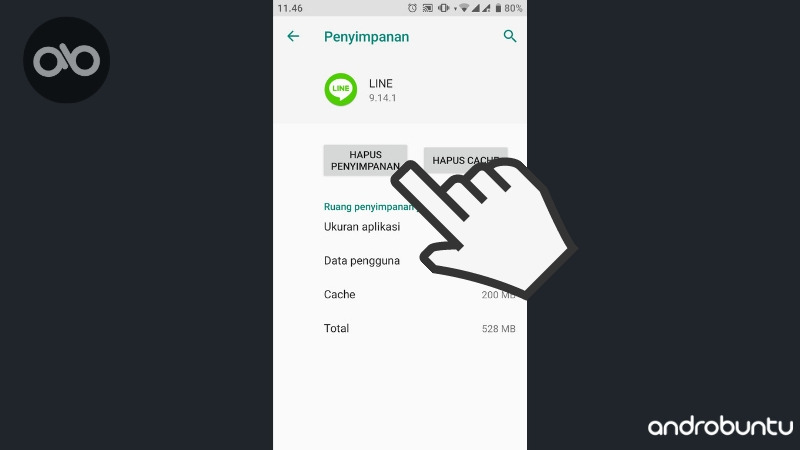 Cara Logout LINE di Android Tanpa Menghapus Akun by Androbuntu.com 4
