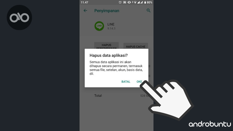 Cara Logout LINE di Android Tanpa Menghapus Akun by Androbuntu.com 5