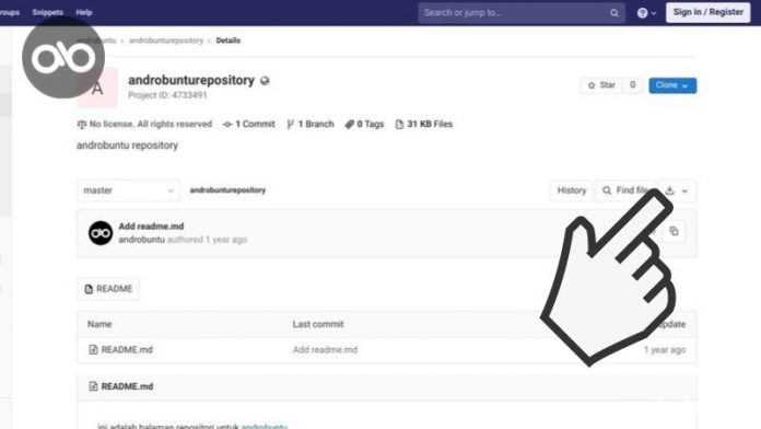 2 Cara Download File di GitHub dan GitLab di PC dan Android