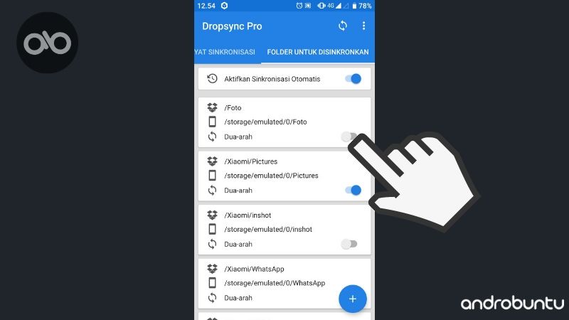 Cara Menggunakan Dropbox di Android Seperti di PC by Androbuntu 2