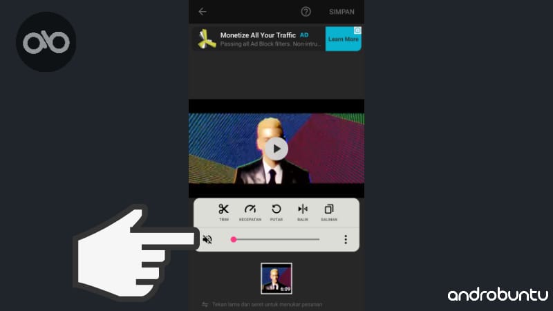 Cara Menghapus Suara dari Video di Android by Androbuntu.com 5