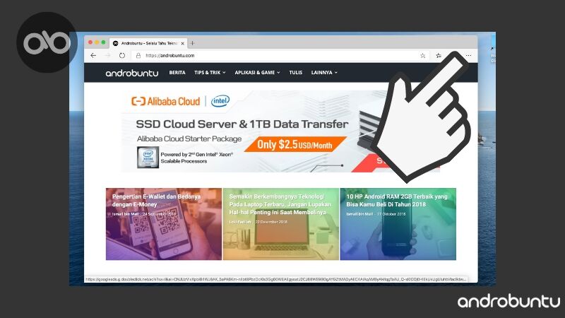 Cara Install Ekstensi Chrome di Microsoft Edge by Androbuntu 2