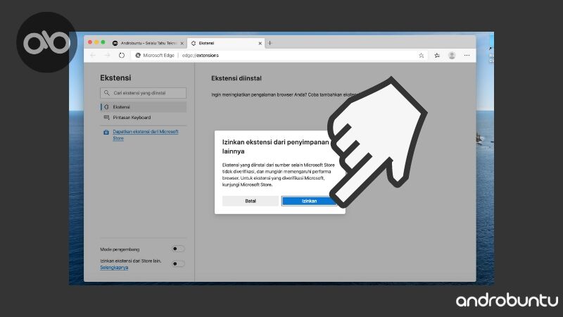 Cara Install Ekstensi Chrome di Microsoft Edge by Androbuntu 5