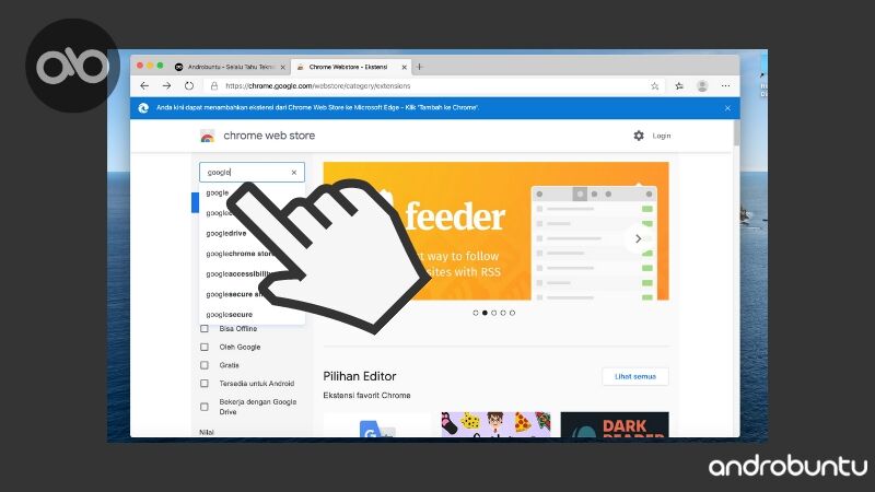 Cara Install Ekstensi Chrome di Microsoft Edge by Androbuntu 6