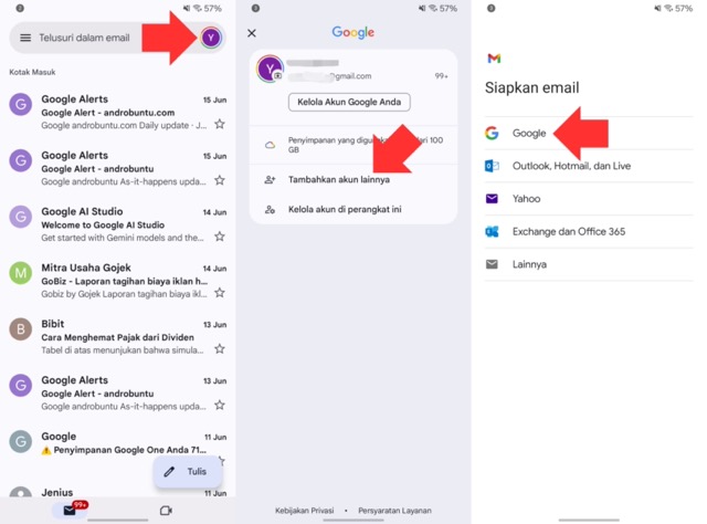 Cara Membuat Email di HP Android 1