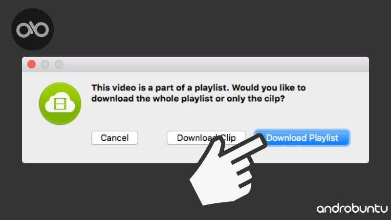 Cara Download Playlist YouTube by Androbuntu 3