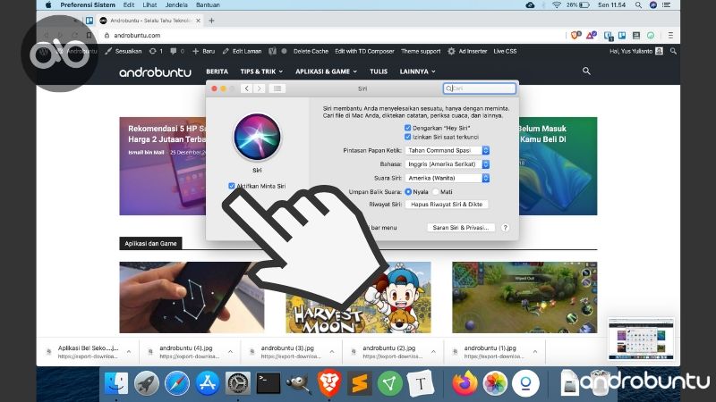 Cara Menonaktifkan Siri di Macbook by Androbuntu 3