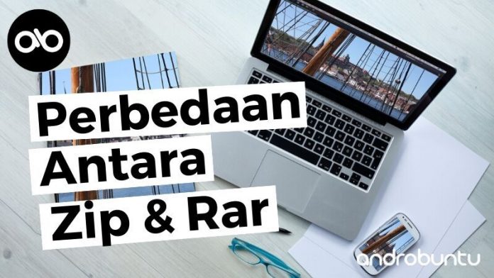 Perbedaan ZIP dan RAR by Androbuntu Perbedaan ZIP dan RAR by Androbuntu