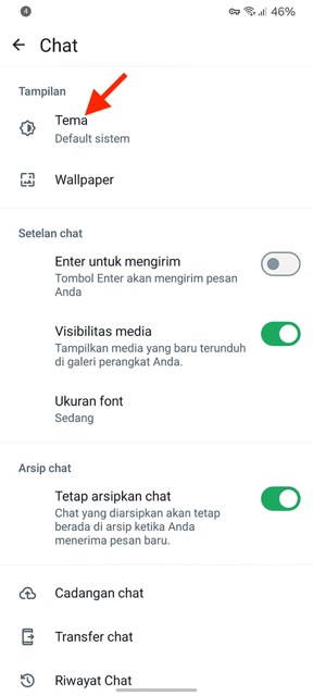 Dark Mode WhatsApp 3