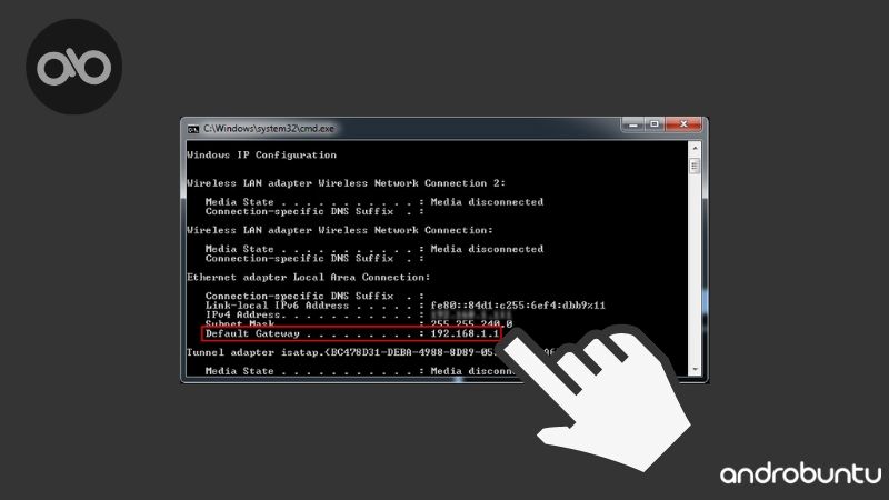 Cara Melihat IP Router by Androbuntu 3