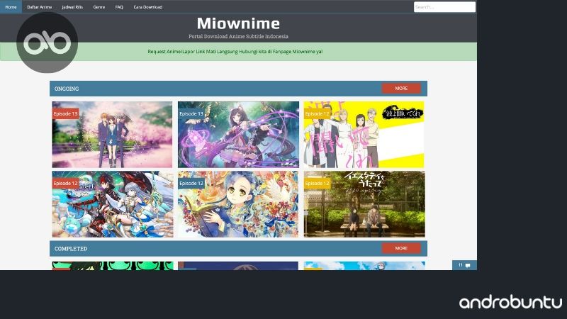 Situs Download Anime Terbaik by Androbuntu 3